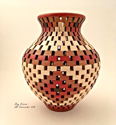 Hand turned wooden bowls